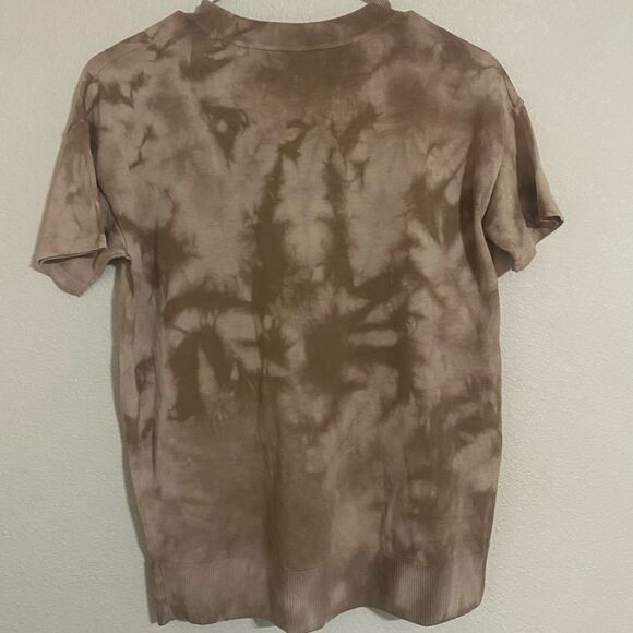 BANANA REPUBLIC Supima Tie Dye Sweater in Baja Sand - Picture 3 of 6